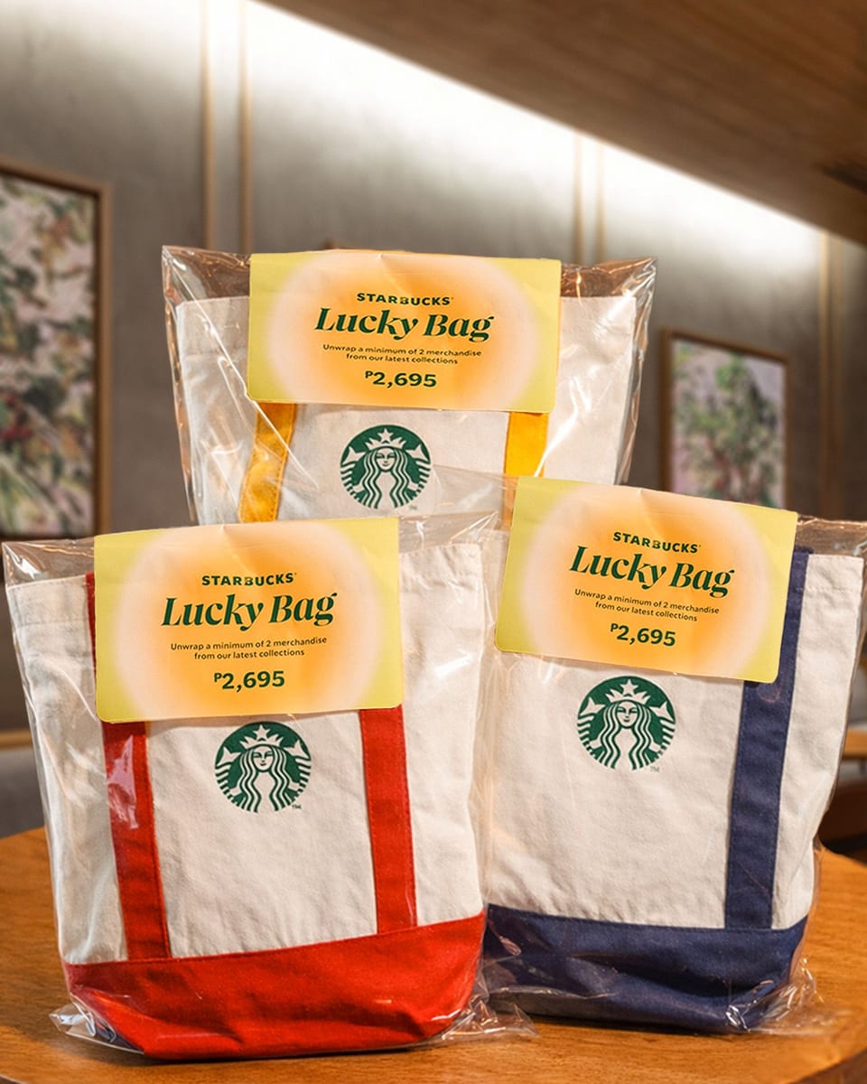 starbucks lucky bag